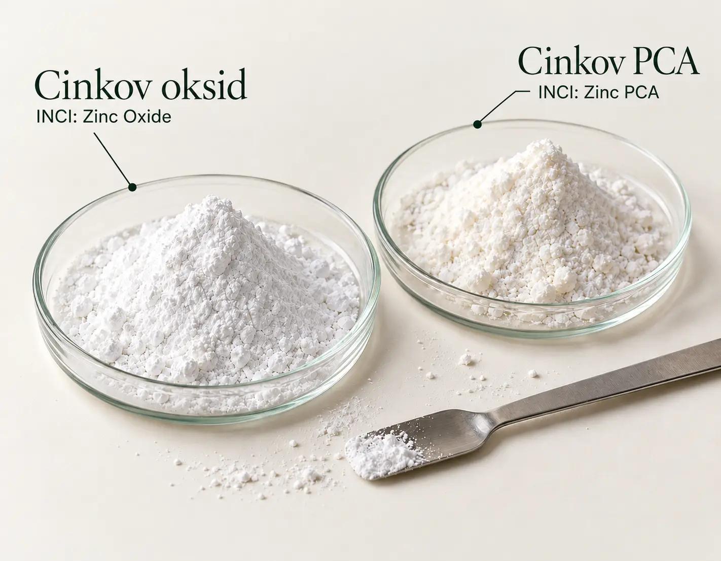 Cink (cinkov oksid in cinkov PCA)