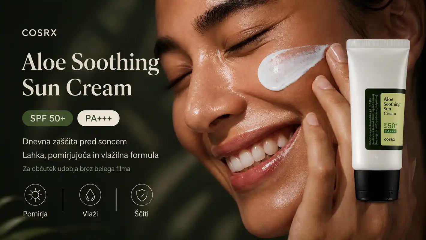 COSRX Aloe Soothing Sun Cream — pogosta vprašanja