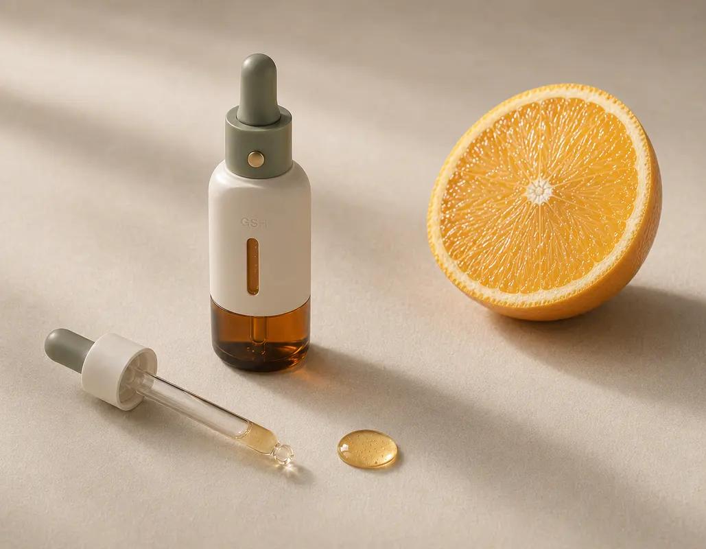 GSH protokol za vitamin C — kako vitamin C zares posvetli kožo