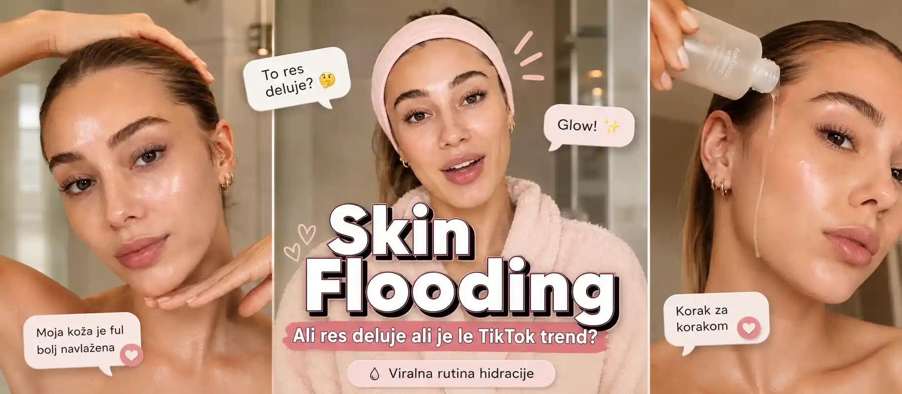 Skin flooding — ali res deluje ali je le trend s TikToka?