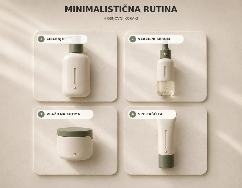 Minimalistična rutina za občutljivo kožo