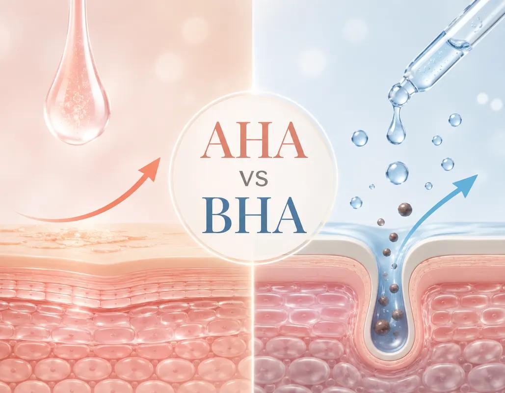 BHA proti AHA – kateri eksfoliant za katero kožo