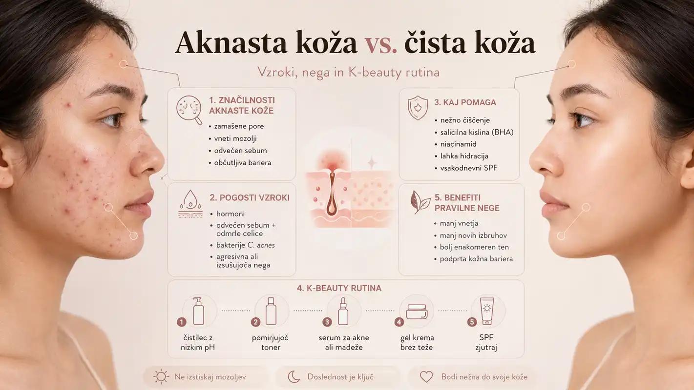 Akne — popoln vodič: vzroki, zdravljenje in K-beauty rutina