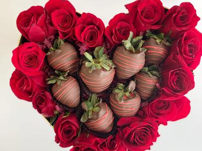 Bouquet de Fresas con Chocolate