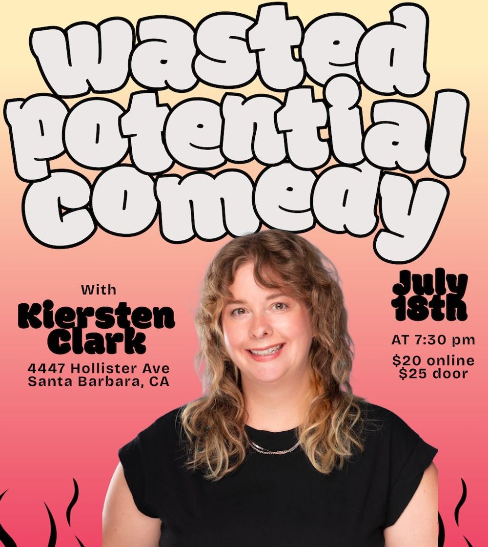 ✨ Meet the next comic on our July 18 lineup: Kiersten Clark!

Kiersten is a chronically on