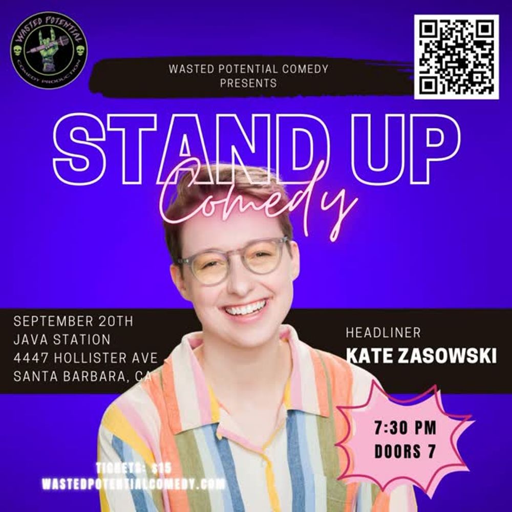 This Saturday September 20th at Java Station. 18+ recommended, drinks and food available f