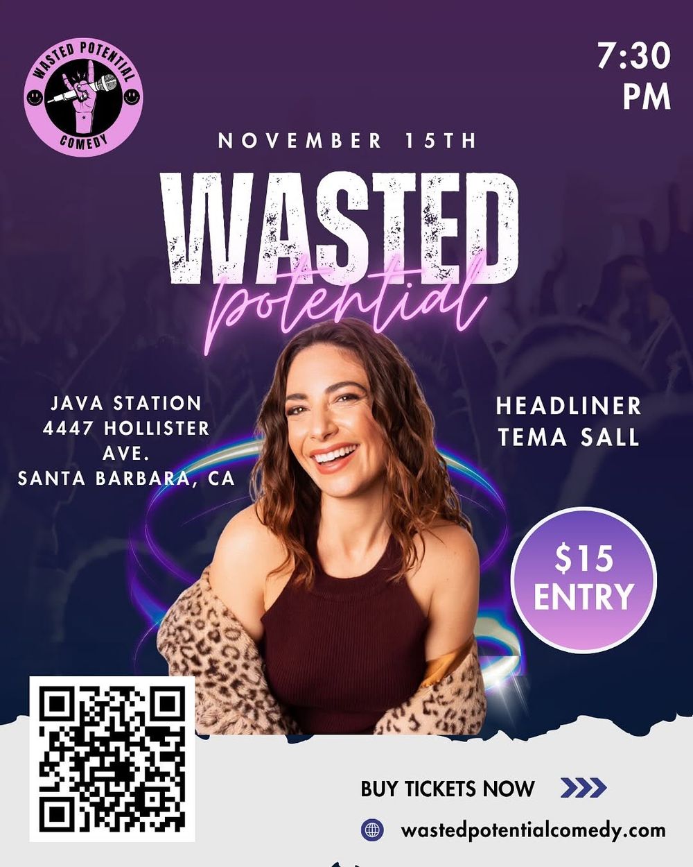 Will you be there on Saturday?! Still some tickets left. Saturday November 15th at 7:30 pm