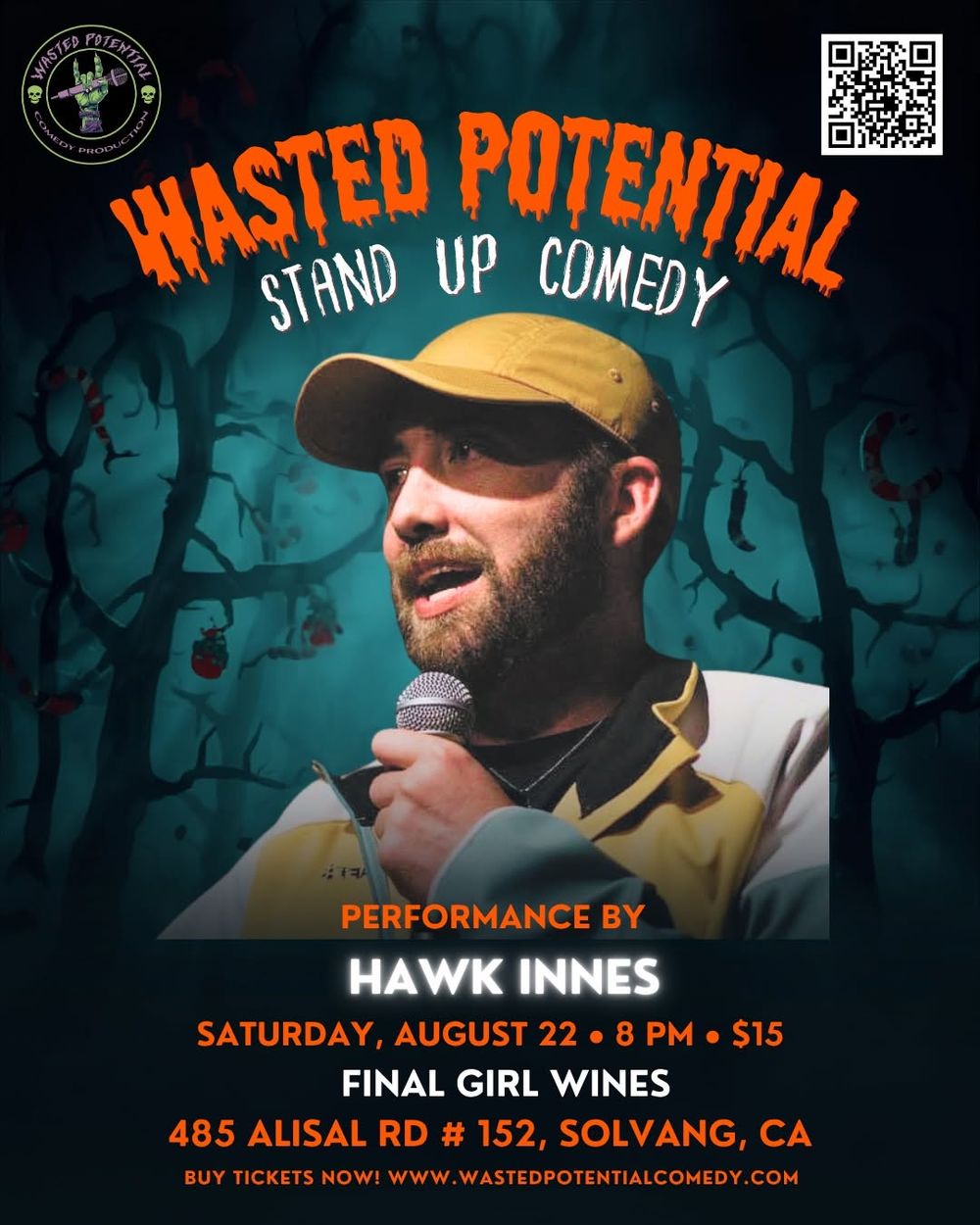 🎙️ COMIC SPOTLIGHT: HAWK INNES

Hawk wants you to know that he doesn’t have any bird tatt