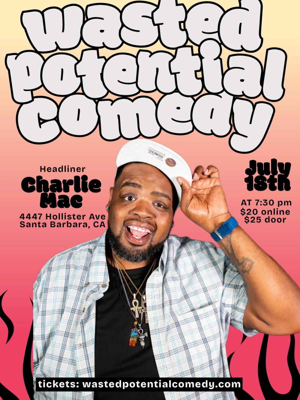 Santa Barbara, this one’s gonna be fun.

Wasted Potential Comedy returns to Java Station o
