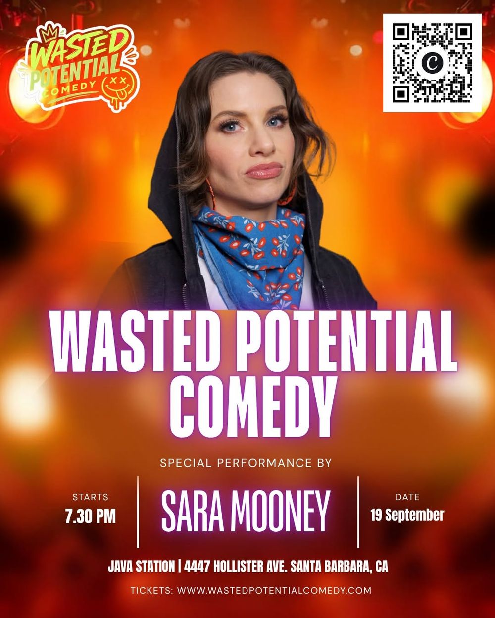 🎙 MEET SARA MOONEY 🎙

Saturday’s lineup includes @saramoonme, and her official bio descr