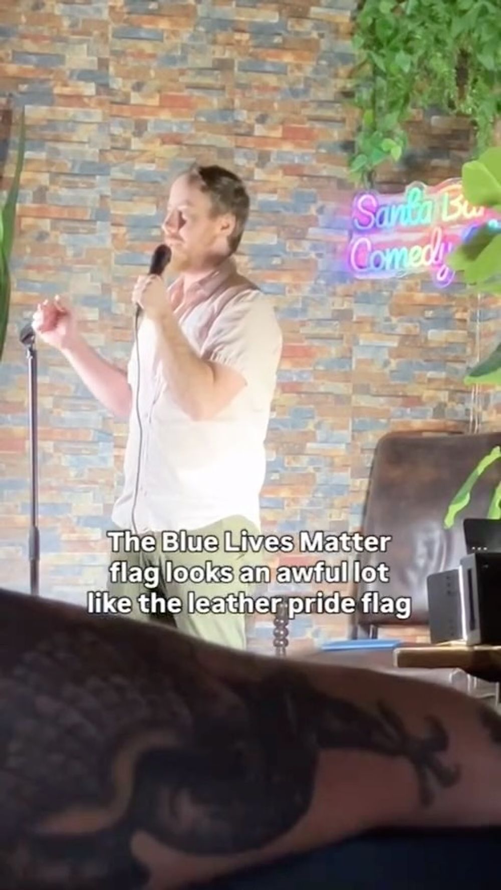 Pt. 2,  the second half of the pride/flags joke at @javacomedyclub from last summer. 

#st