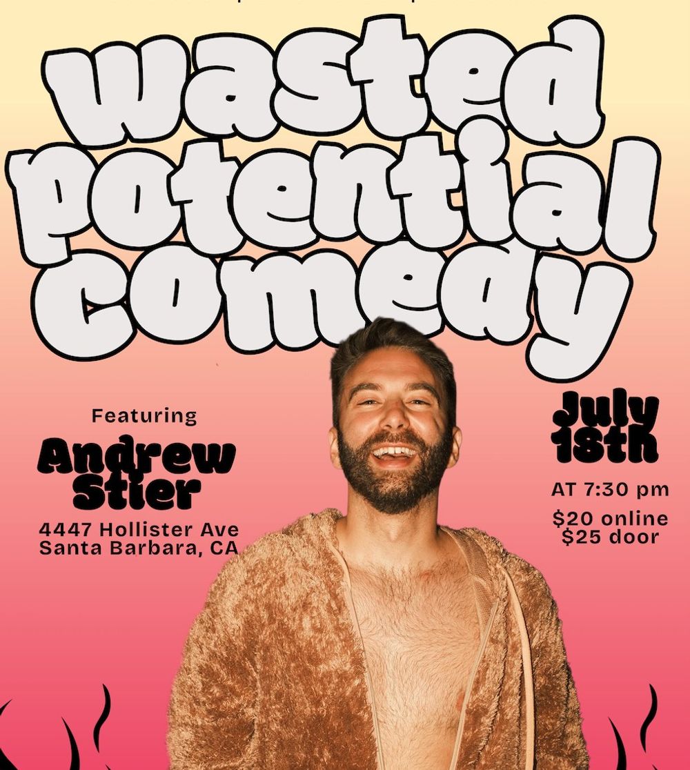 🔥 Our July 18 show is almost here! 🔥

We're excited to welcome Andrew Stier back to the 