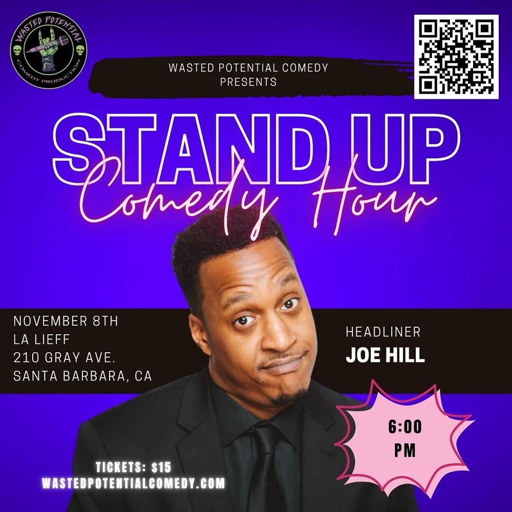 Comedy + Wine = The Perfect SATURDAY!
Join us Saturday, Nov 8 at 6 PM at La Lieff Winery (