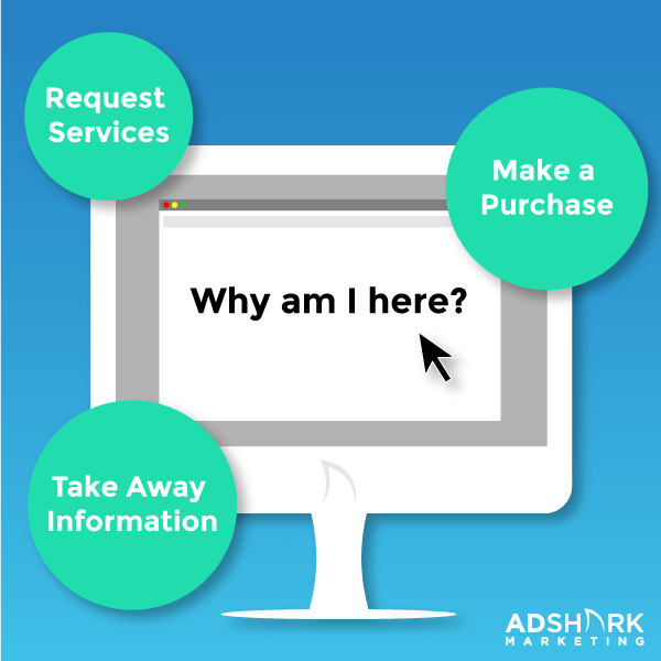 Understand the purpose of your website