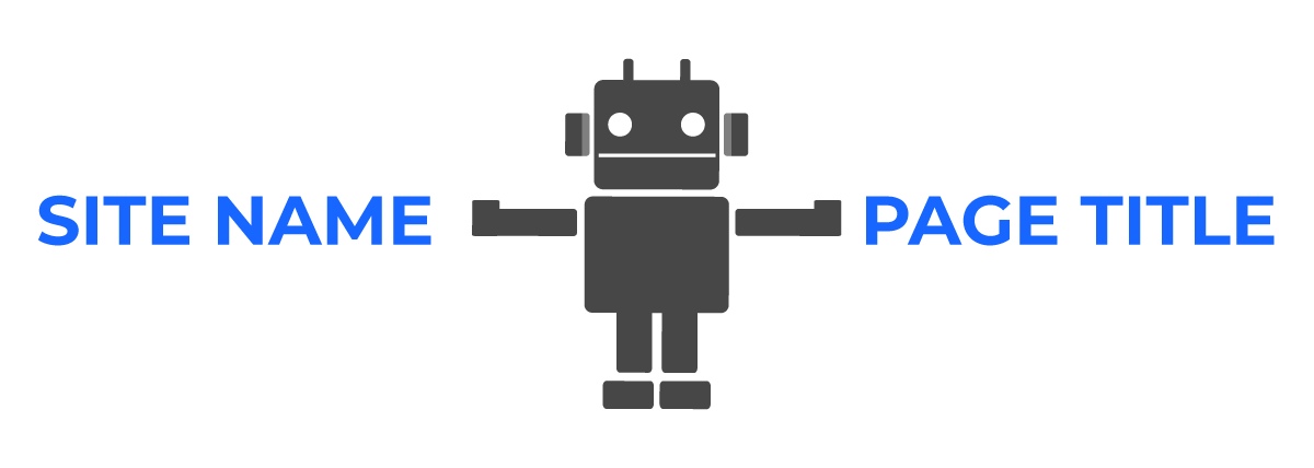 title tag separator