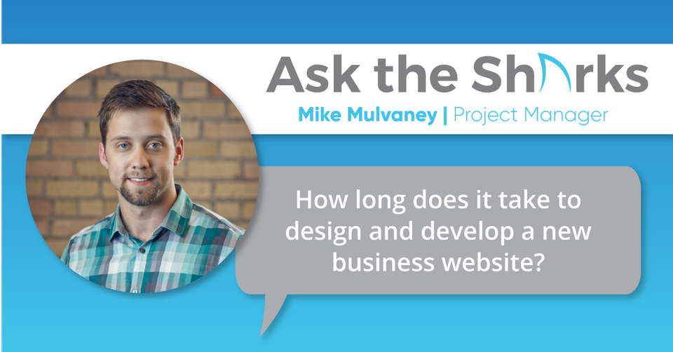 How Long Does It Take To Design And Develop a New Business Website? - Ask the Sharks