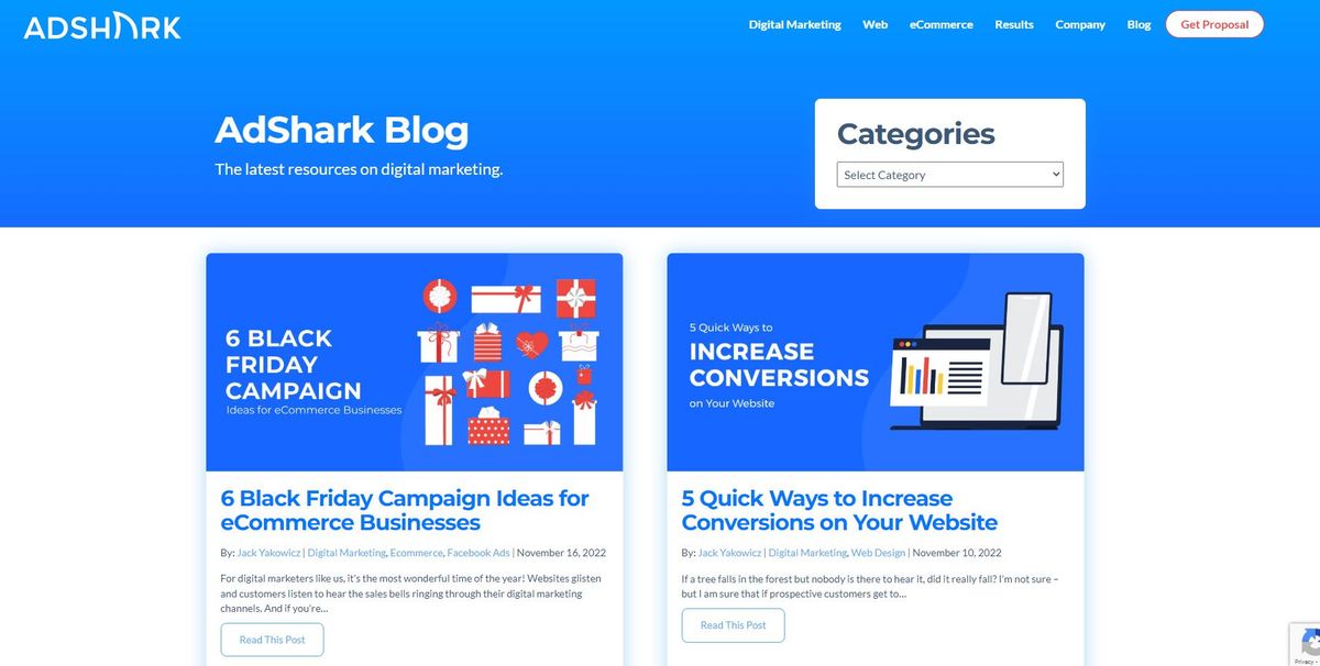 adshark blog free