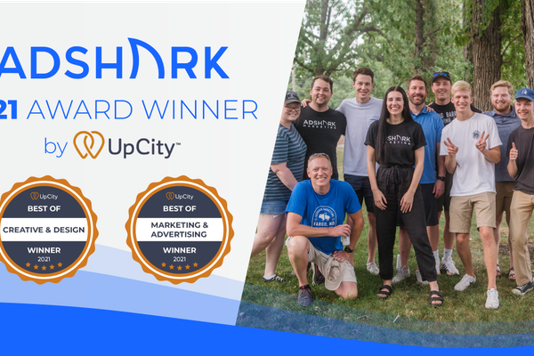 AdShark Marketing Announced as a 2021 Best of Creative & Design and Marketing & Advertising Award Winner by UpCity!