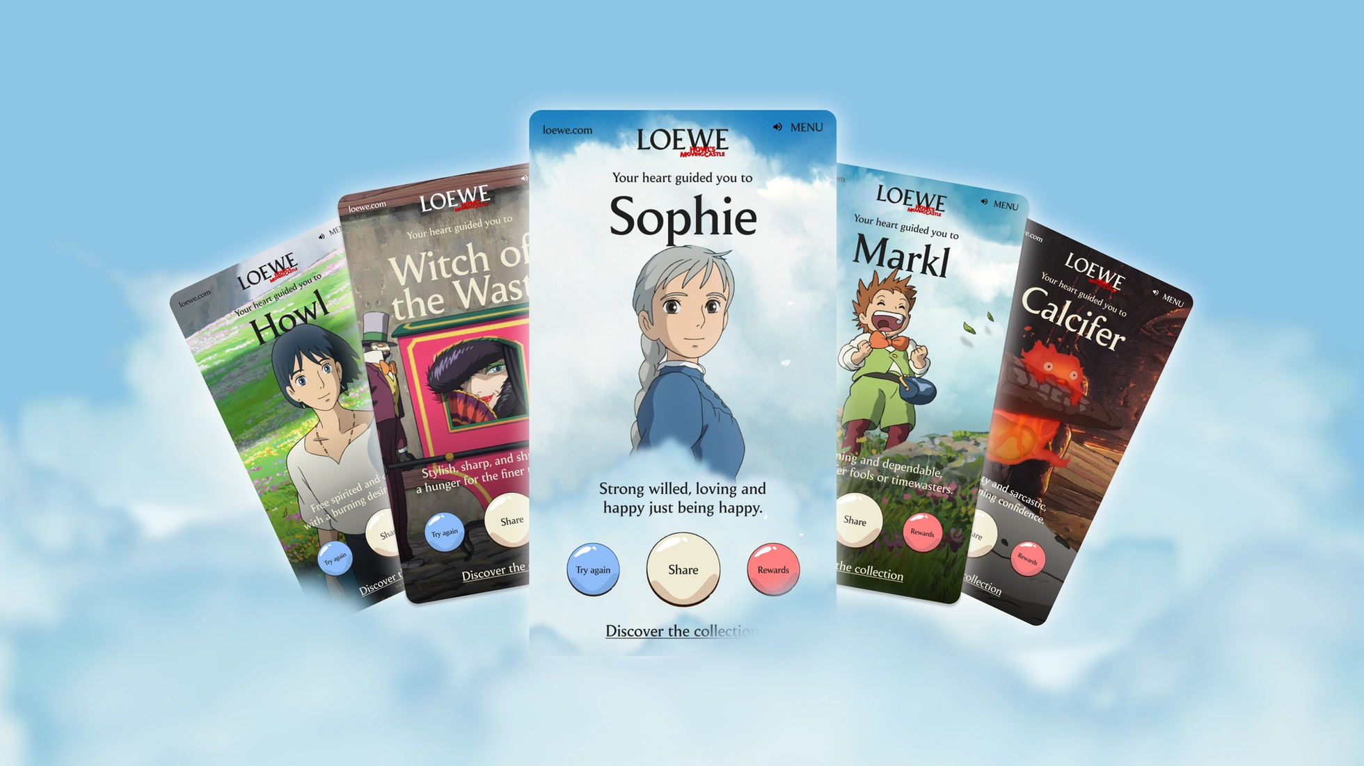 Are you Calcifer or Howl? Stink Studios makes interactive Ghibli experience  for Loewe