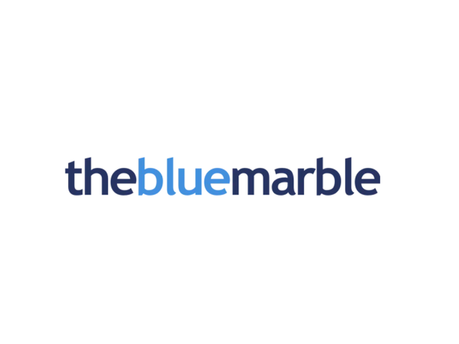the blue marble logo
