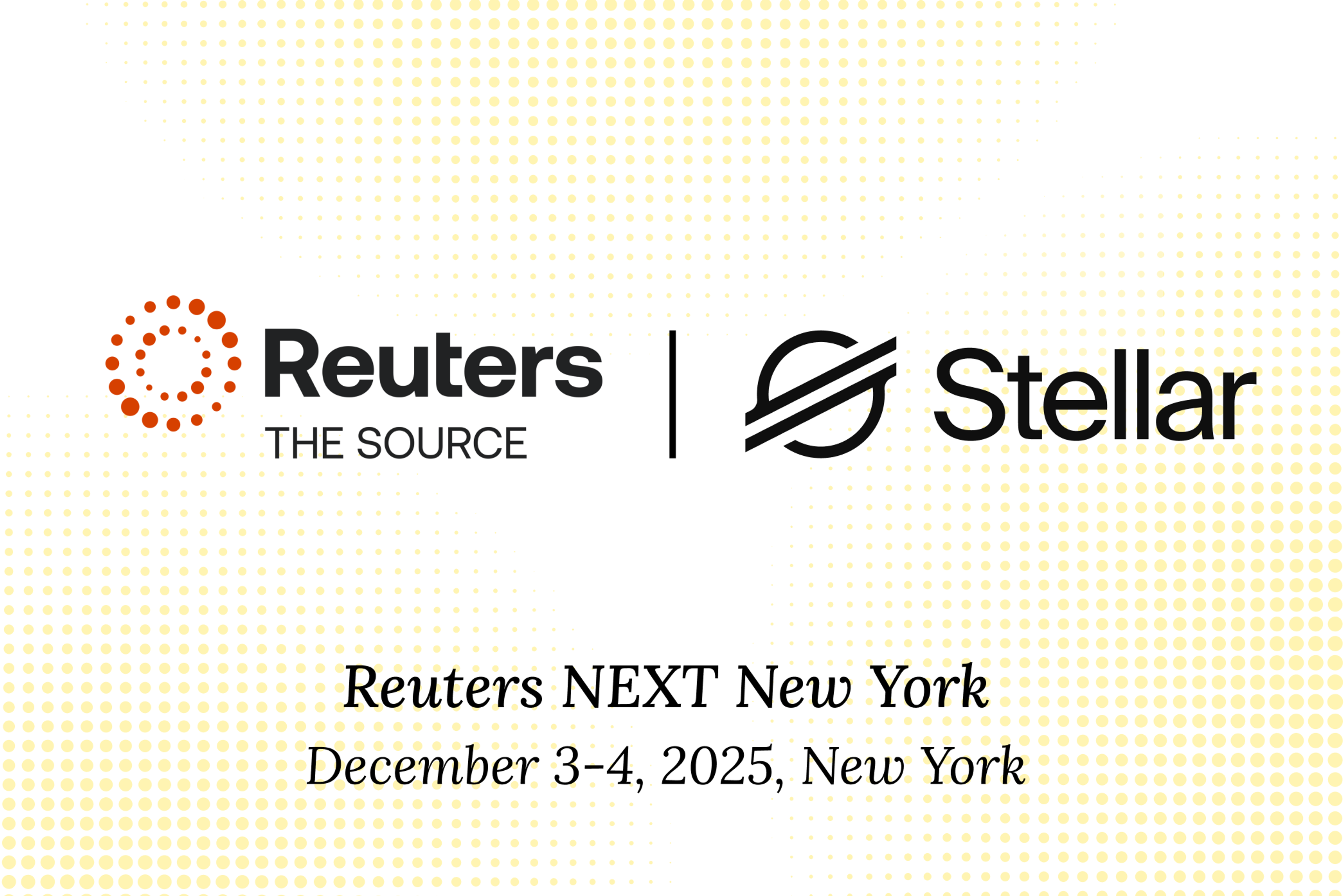 Stellar at Reuters NEXT New York