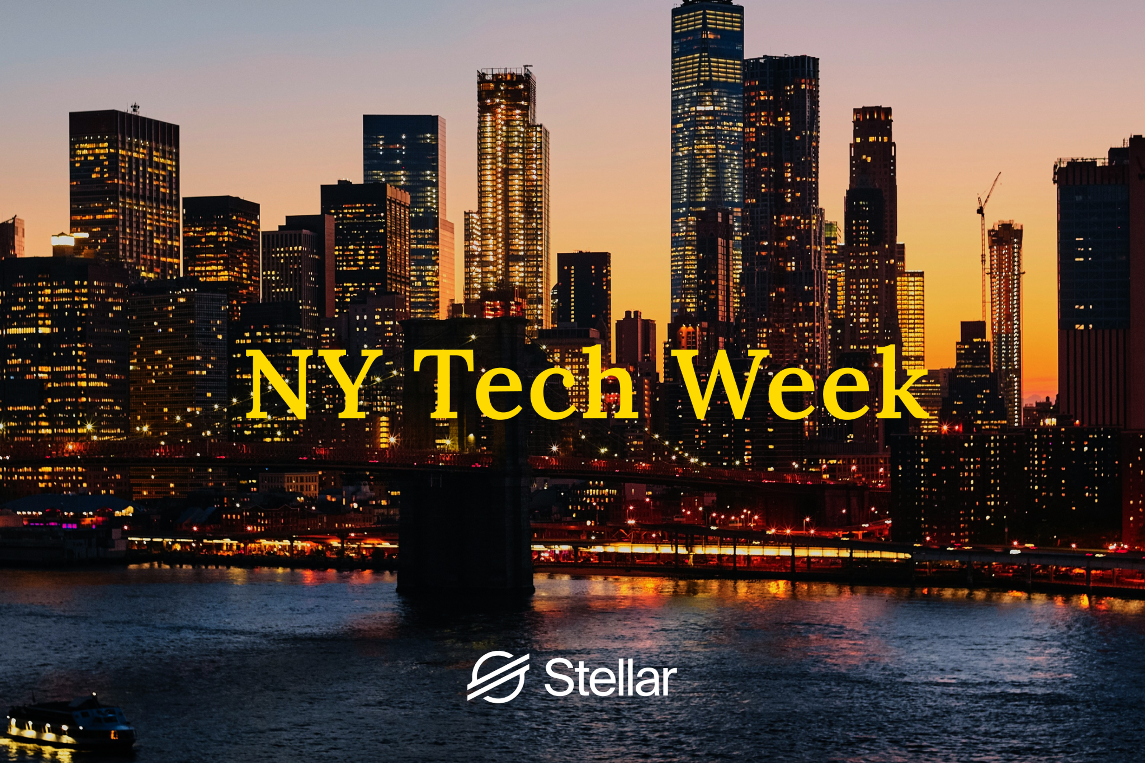 Stellar at NY Tech Week