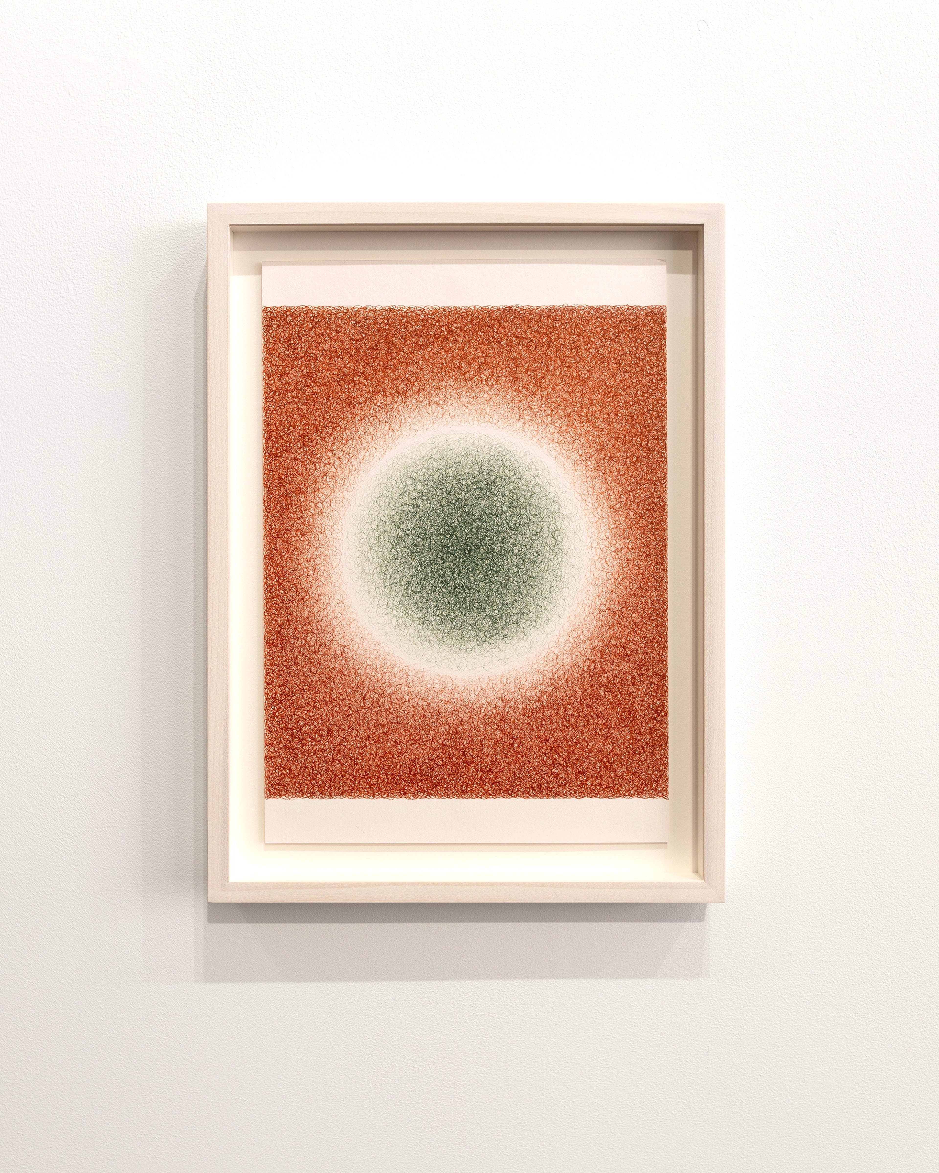 Circular glow (sepia-green)