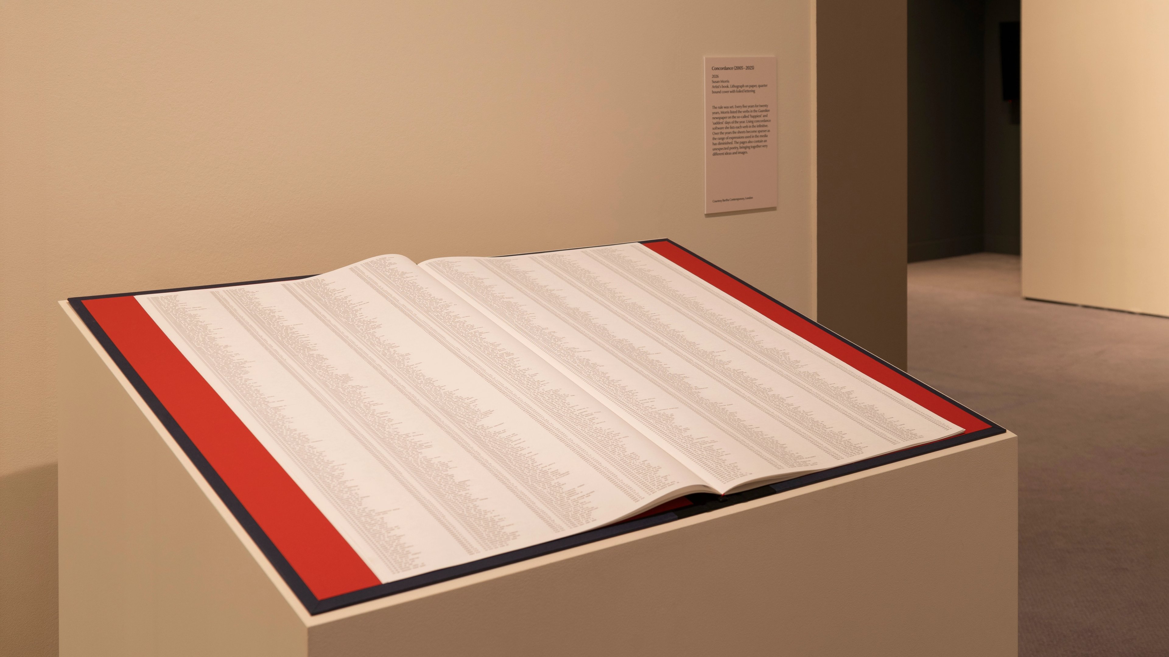 Susan Morris, Installation view: Living by the Rule, Sainsbury Centre, Summer 2026, Photo Kate Wolstenholme