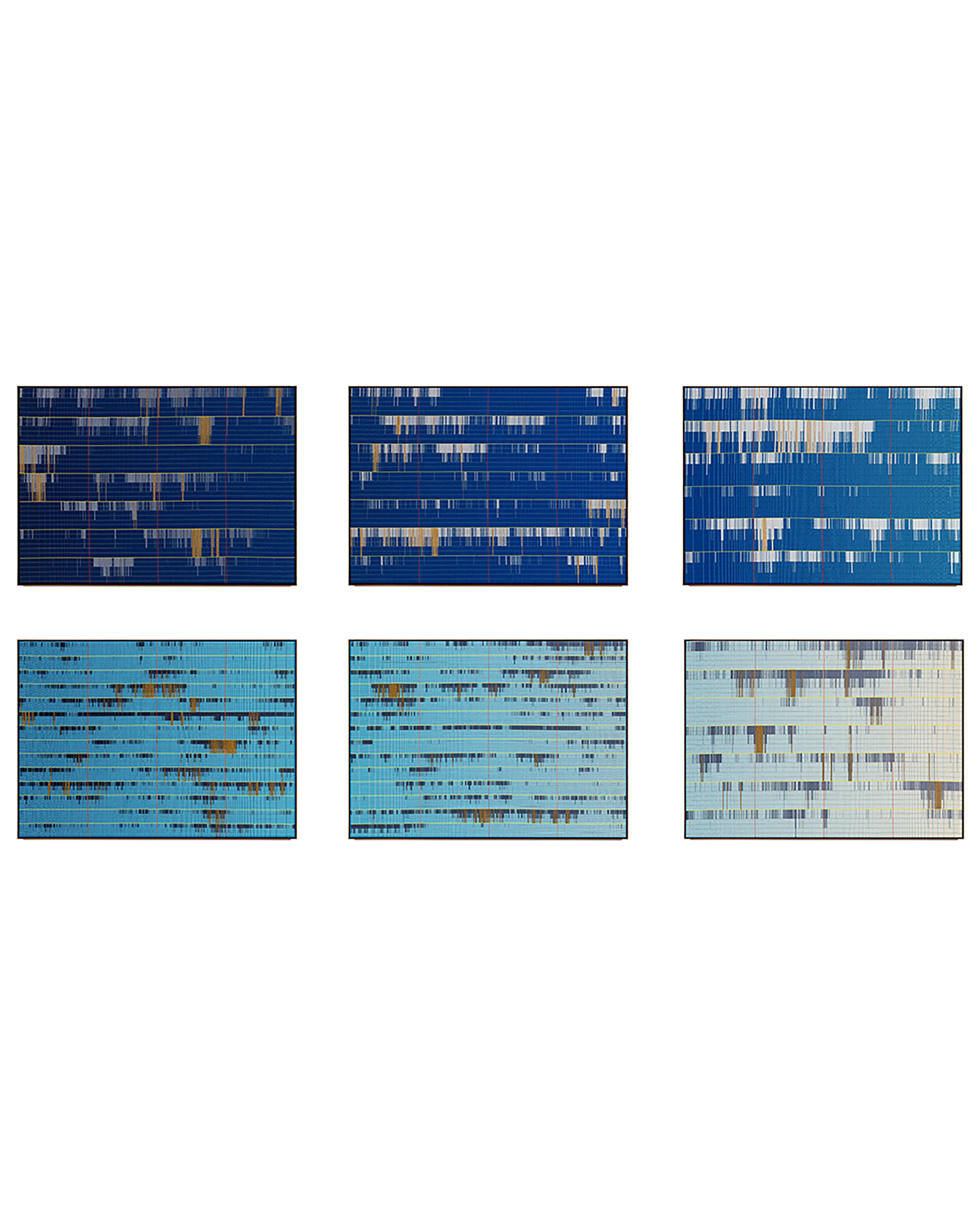 Silence (Project for a Library) No 1 to 6