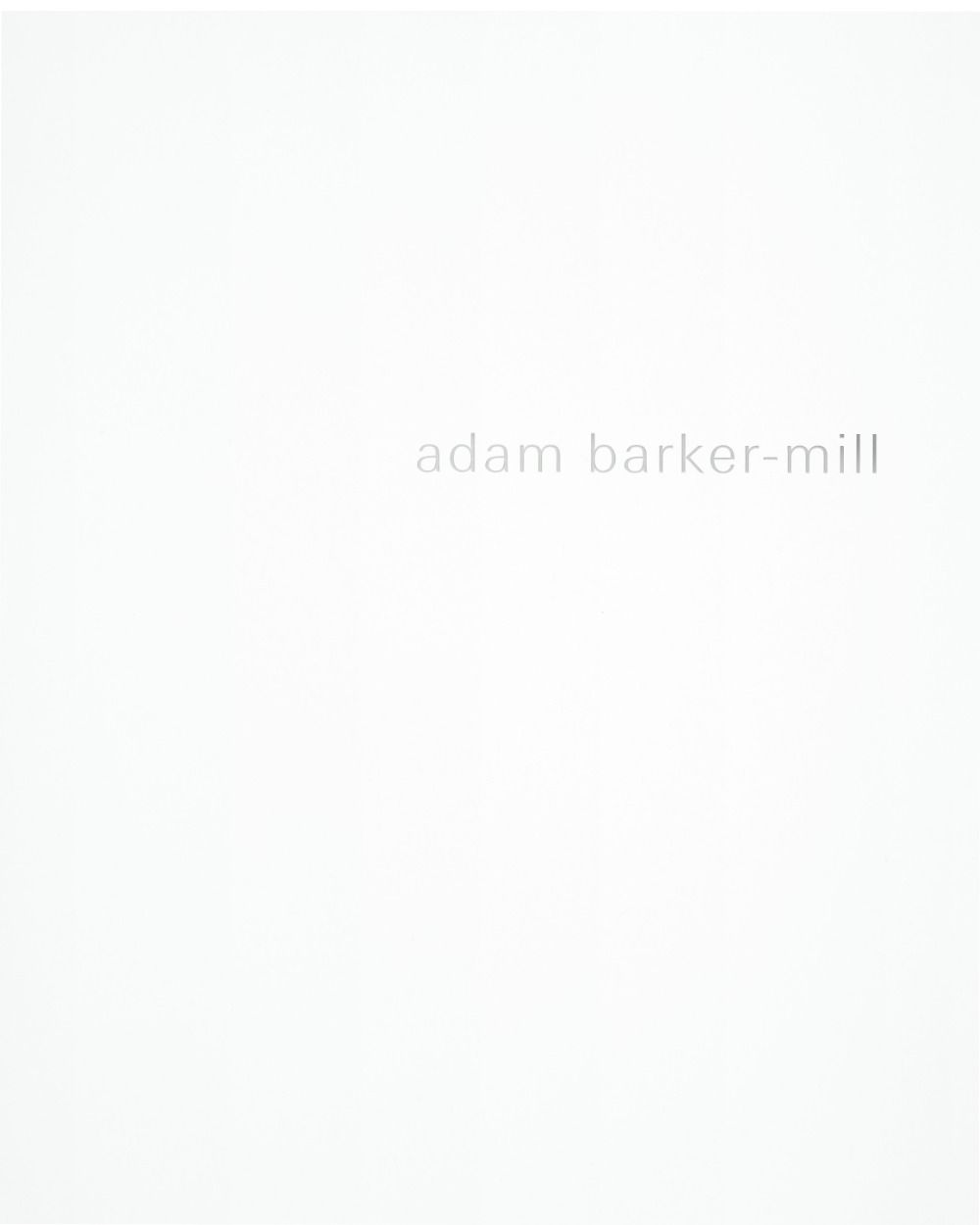 Adam Barker-Mill