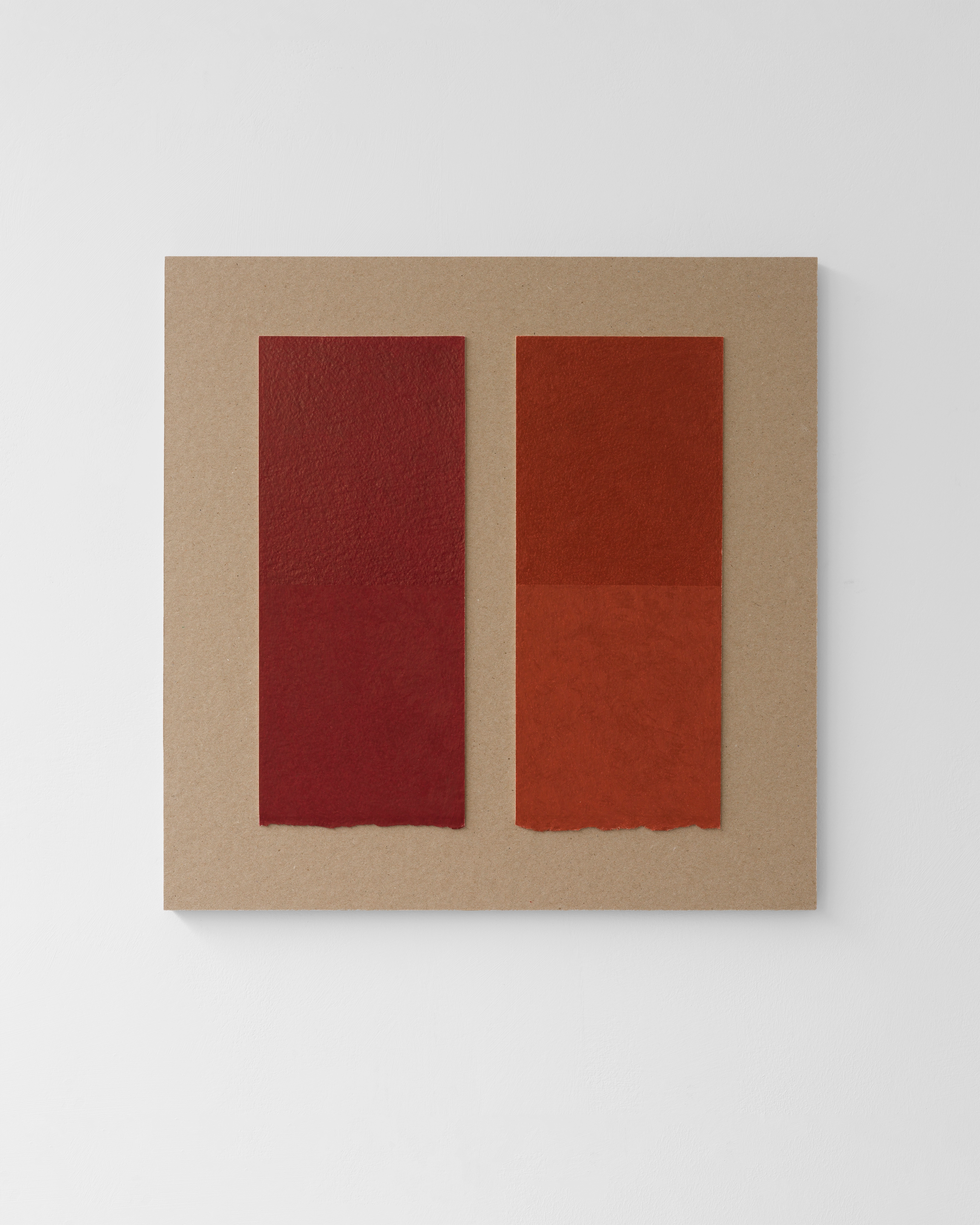 November Colour Chart No. 3: Deep Red 225, Venetian Red 190