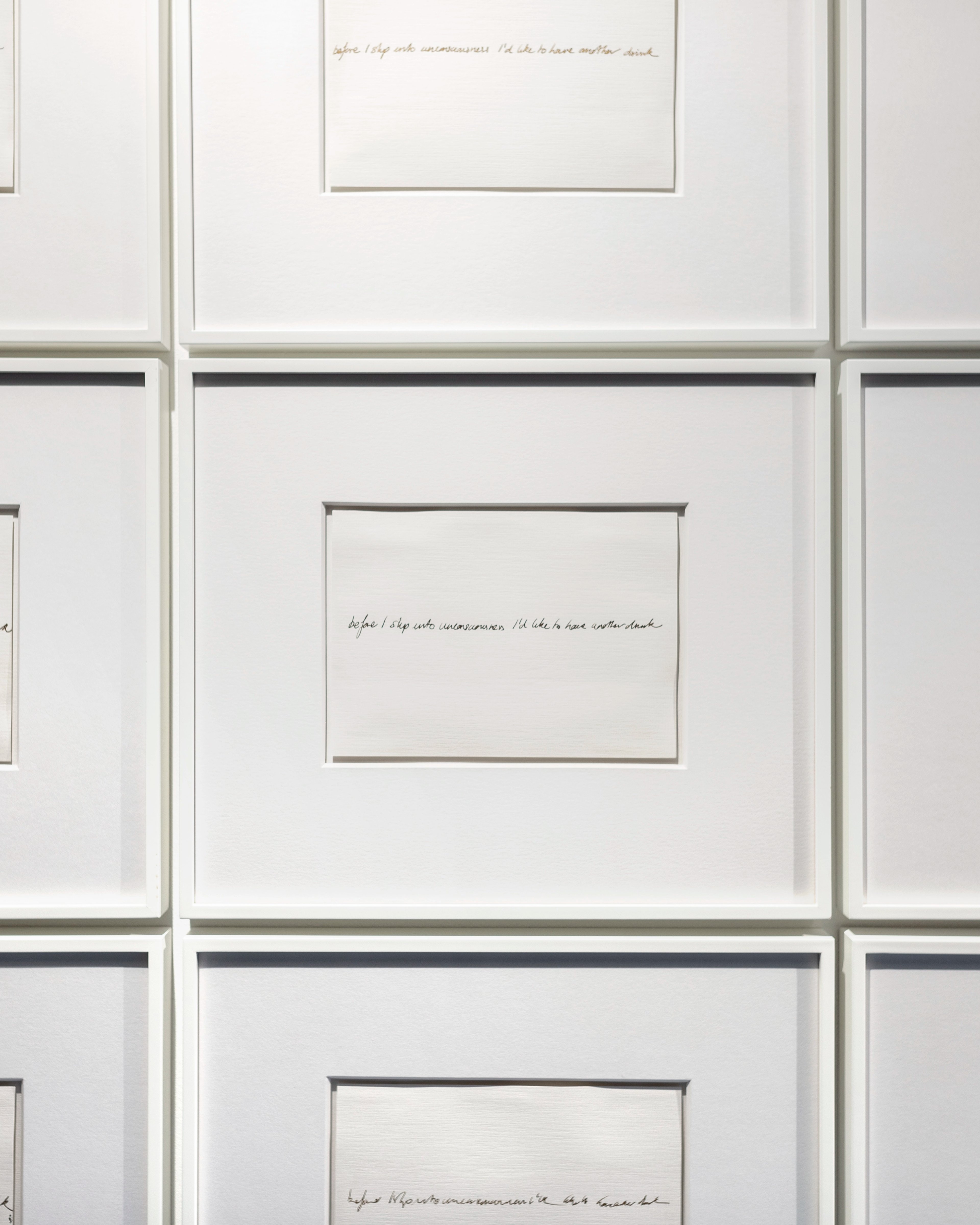 Set of 18 Drawings: The Crystal Ship, 2003