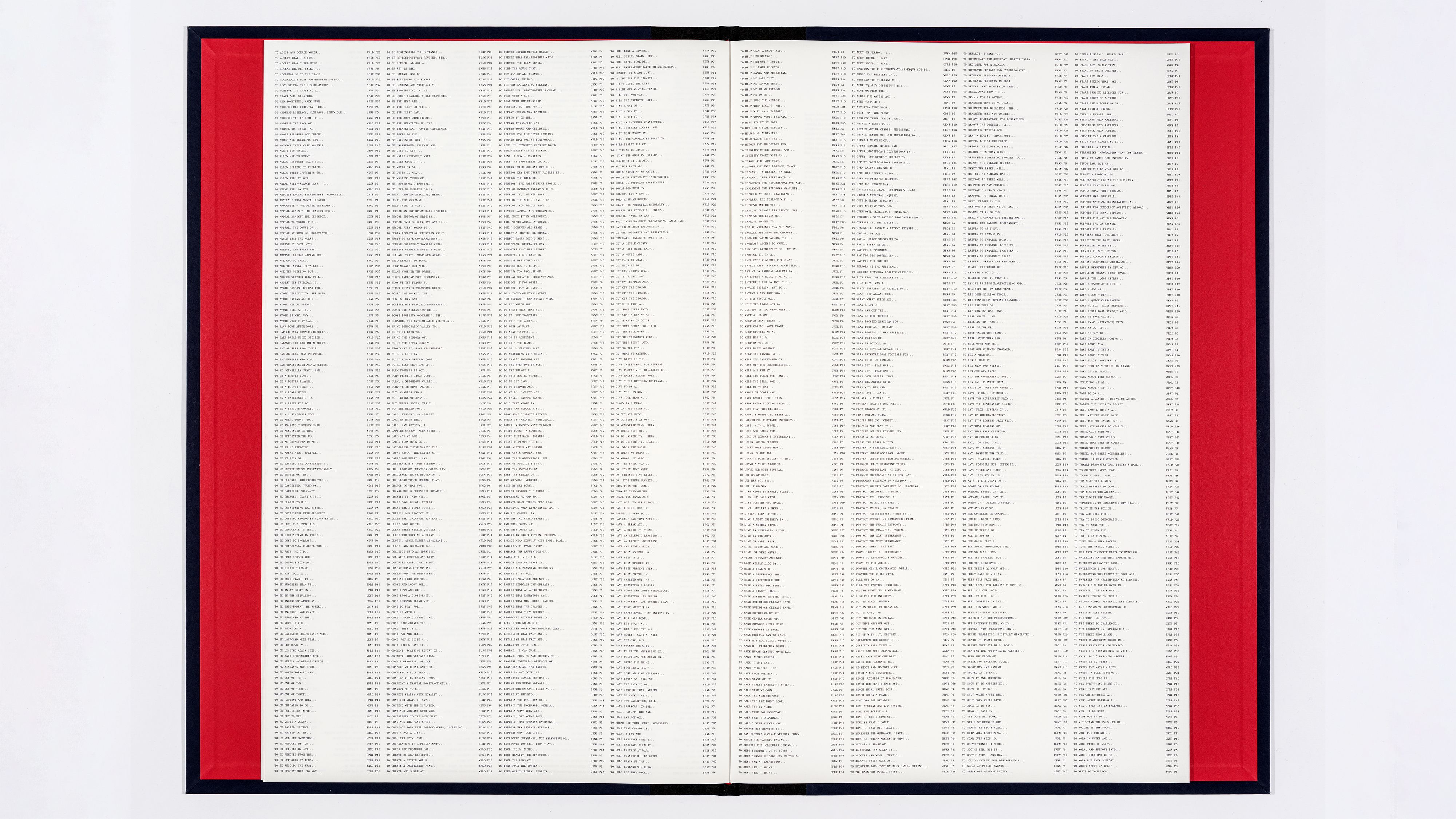 Installation view, Susan Morris: Concordance
