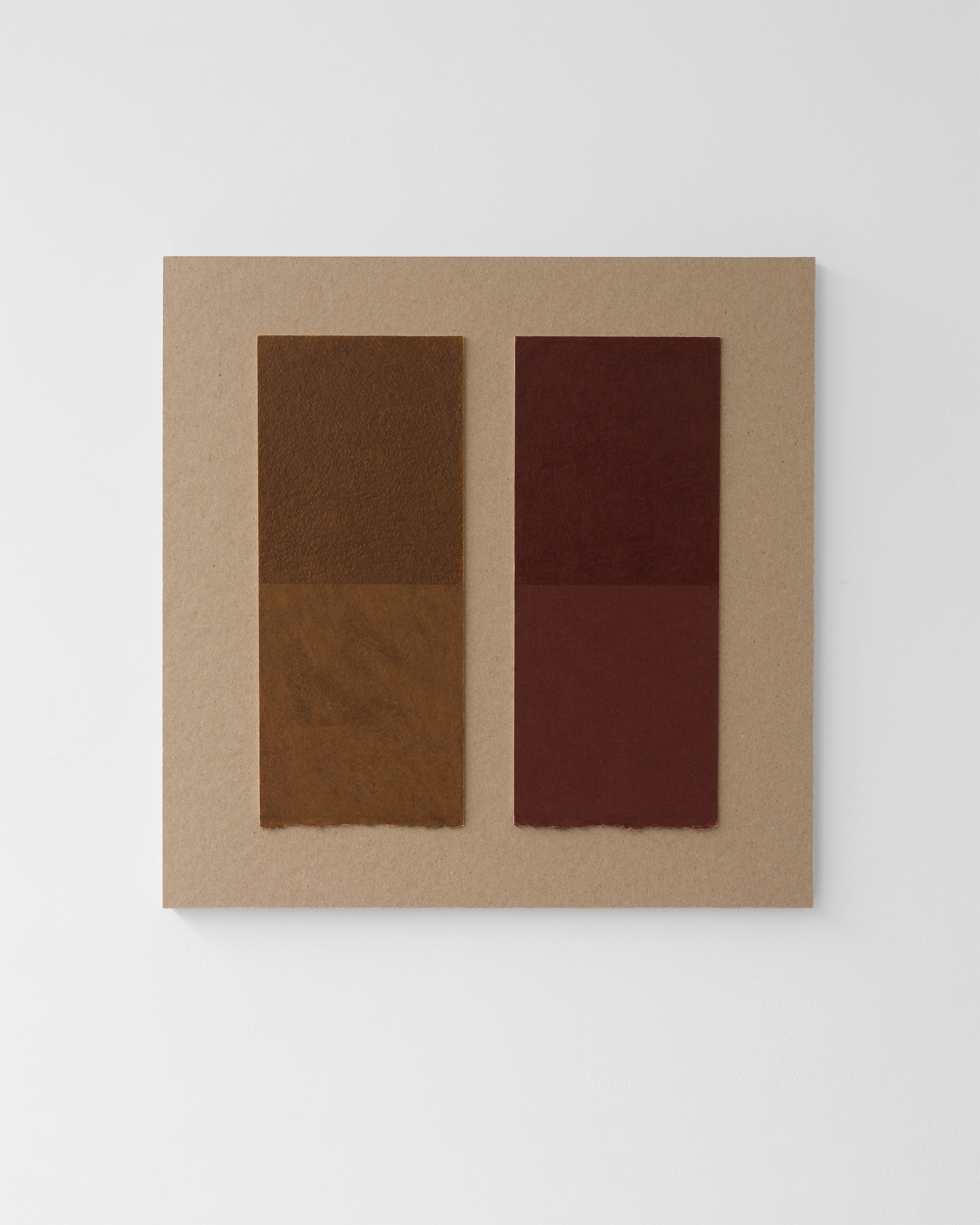 November Colour Chart No. 4: Brown Ochre 182, Caput Mortuum 169