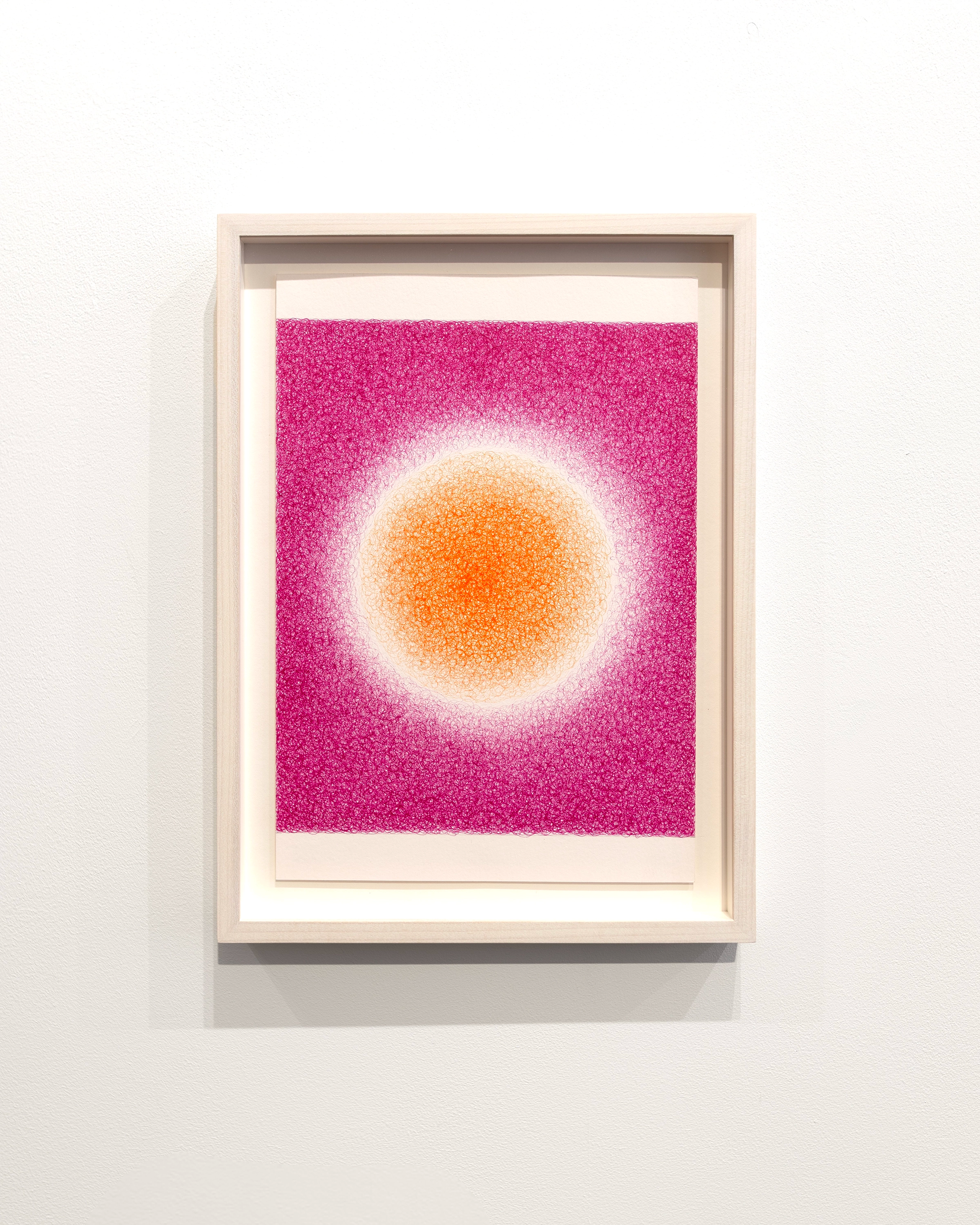 Circular glow (pink-orange)