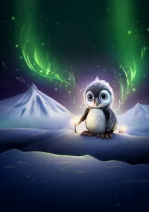 Pennys Quest for the Northern Light - A Snowflakes Tale  image