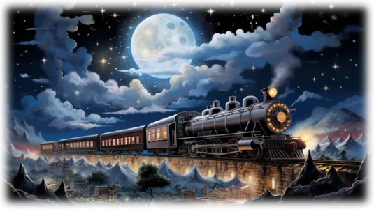 Davey and the Dream Express - A Nighttime Adventure image