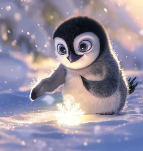 Penelope's Journey to Bravery - A Penguin's Tale image