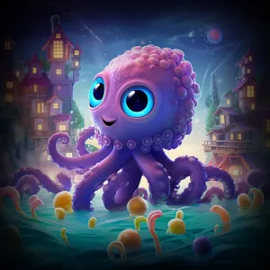 Oscar the Octopus and the Lost Pearl of Courage image