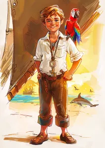 Jasper Tidehunter and the Parrot Keys Brave Adventure image