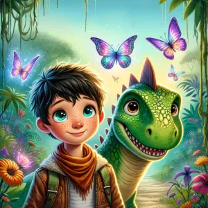 Logan's Jungle Dinosaur Adventure - Getting Brave with Bugs image