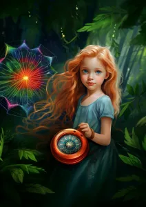 Lucys Quest - The Compass and the Rainbow Spider image