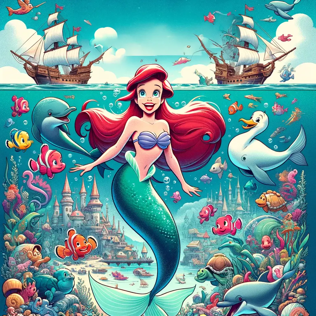 The Little Mermaid - The Brave Mermaid's Adventure image