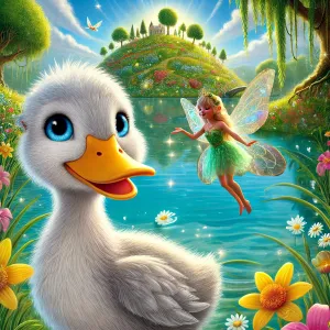 The Ugly Duckling and the Magical Floating Island image