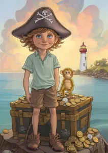 Tom's Journey to Bravery with Coral and Giggles image