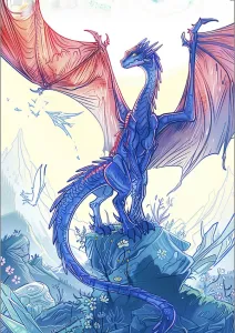 Saphira's Journey - Bravery and the Shimmering Mirror image