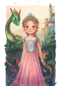 Princess Roses Adventure - A Tale of Courage and Magic image