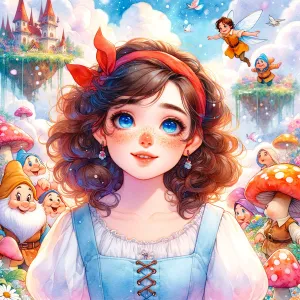 Snow White - The Magic of Sharing in the Floating Kingdom  image