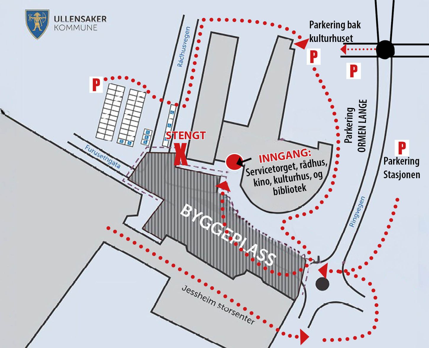 Ny gangvei til kino-kulturhus