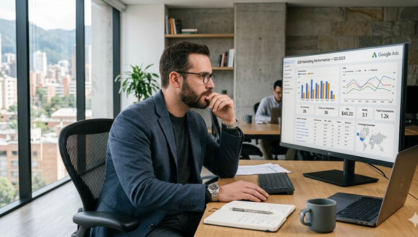 El Error de las Palabras Clave Genéricas: Por Qué Tu Inversión B2B en Google Ads está Financiando Clics de Consumidores